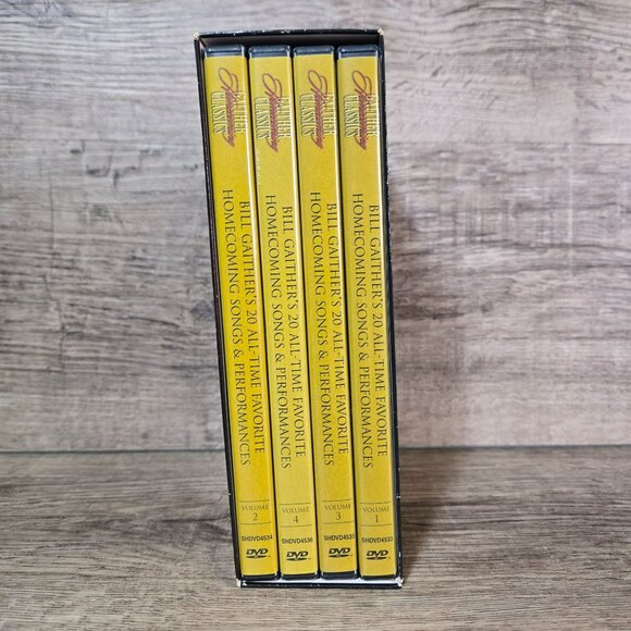 Bill Gaithers 4-DVD Collection Of 80 Homecoming Songs & Performances - Picture 3 of 7